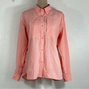 Bass Pro Shops Women's Fishing Peach Button-Down Shirt